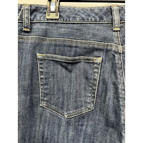 Lands End Jeans Womens size 12 denim Trouser Cotton blend - Picture 5 of 5